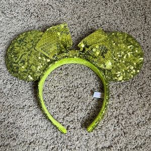 Tokyo Disney Green Sequin Minnie Ears